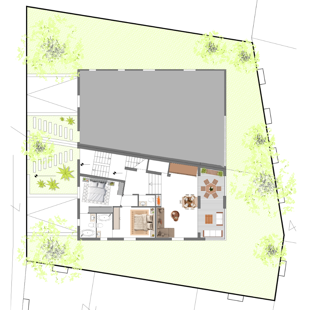 Floor Plan Unit 1